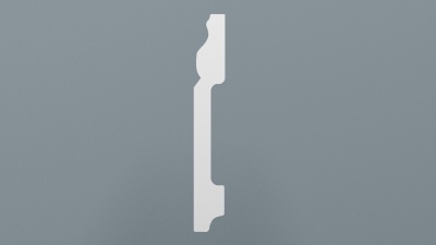 Плинтус дюрополимерный FARGO 509 А (80*12*2000мм)