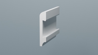 Плинтус дюрополимерный FARGO 502 А (78*15*2000мм)