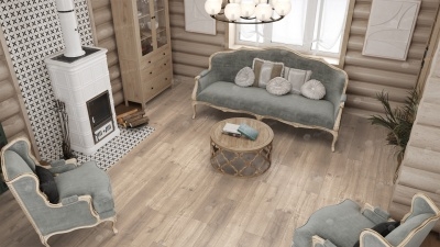 Кварц виниловая плитка Alpine floor Real Wood ECO 2-5 Дуб Натуральный 2,23 м2\уп. - изображение 2