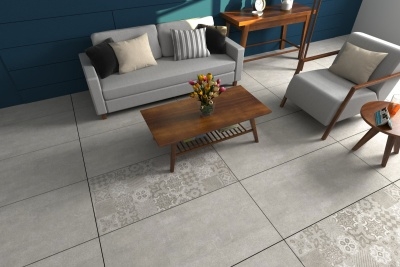 Керамогранит Marjan Tile Modena Light Gray 7681 60х120 1.44 м2/уп. - изображение 2