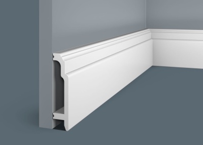 Плинтус PX003, 102х24, 2000мм, Экополимер/16 - изображение 1