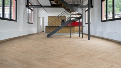 Ламинат Kronotex Herringbone 3678 A/B Дуб Тулуза с фаской 1,238 м2\уп. - изображение 4