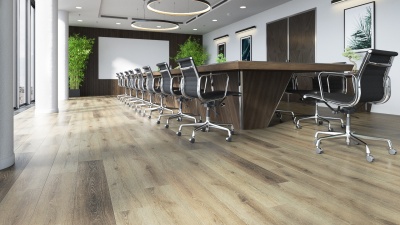 Кварцевый ламинат Fargo Comfort VL88018-001 Дуб Песчаный остров 2,196м2\уп.