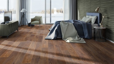 Ламинат Tarkett Estetica Oak Natur brown 1292×194×9мм с фаской