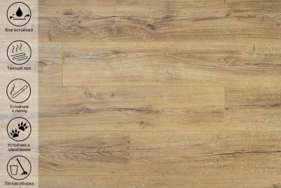 Ламинат Peli Anatolia Design Дуб Кремовый 8мм 33 класс с фаской 1,9608м2\уп