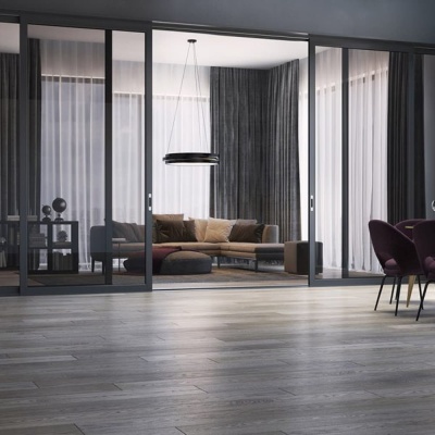 Паркетная доска Polarwood Oak Premium Carme Oiled 1S, однополосная, 14х188х1800, 2,72 м2 уп.,  c 2 cторонней фаской, селекция Nature Dark