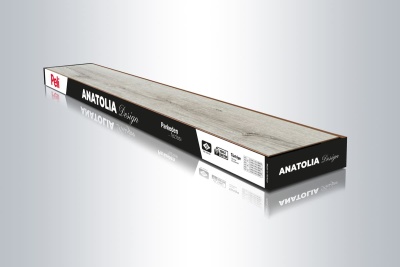 Ламинат Peli Anatolia Design Дуб Грей 8мм 33 класс с фаской 1,9608м2\уп