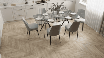 Кварц виниловая плитка Alpine floor Parquet Premium  ECO 19-3 Дуб Ваниль Селект 0,75 м2\уп.