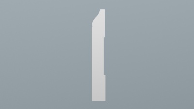 Плинтус дюрополимерный FARGO 507 А (83*12*2000мм)