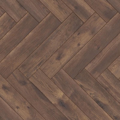 Ламинат Kronotex Herringbone 4766 A/B Дуб Петерсон темный с фаской 1,238 м2\уп.