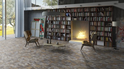 Кварцвиниловая плитка Tarkett Art Vinyl клеевая Lounge Digi Edition David DJ 914,4×152,4×3