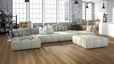 Ламинат Kronotex Exquisit D4689 Дуб Сьерра золото с фаской 2,131 м2\уп.