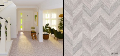 Ламинат Peli Elegance LE-269 Серый Венгерский 8 мм 33 класс 2,4768 м2\уп.