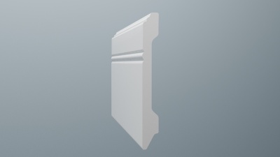 Плинтус дюрополимерный FARGO 504 А (106*12*2000мм)