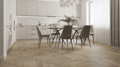 Кварц виниловая плитка Alpine floor Parquet Premium  ECO 19-3 Дуб Ваниль Селект 0,75 м2\уп.