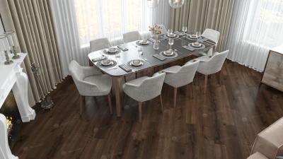 Кварц виниловая плитка Alpine floor Real Wood ECO 2-2 Дуб Мокка 2,23 м2\уп.