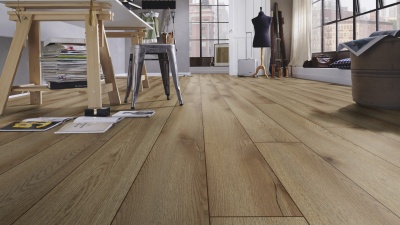 Ламинат Kronotex Mammut D4676 Дуб Маттерхорн бронза с фаской 1,387 м2\уп.