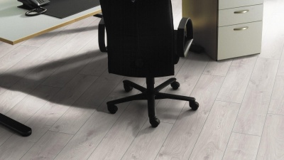 Ламинат Kronotex Exquisit D3223 Дуб Атлас белый с фаской 2,131 м2\уп.