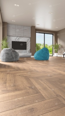 Кварц виниловая плитка Alpine floor Parquet Light ECO 13-2 Дуб Royal 1,95 м9\уп.