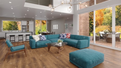 Кварц виниловая плитка Alpine floor Premium XL ECO 7-7 Дуб насыщенный 2,195 м1\уп.