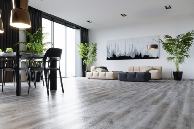 Кварцевый ламинат Fargo Classic 366-1В Дуб Рустик серый 2,635м2\уп.