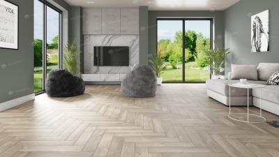 Кварц виниловая плитка Alpine floor Parquet Light ECO 13-5 Дуб Натуральный Отбеленный 1,95 м9\уп.