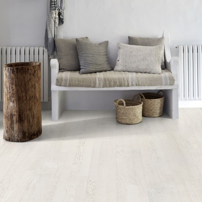 Паркетная доска Karelia Oak Sugar 3S, трехполосная, 14х188х2266, 3,41м2 уп.,без фаски, селекция Rustic