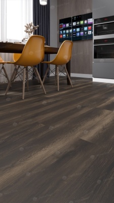 Кварц виниловая плитка Alpine floor Easy Line ECO 3-13 Орех Темный 2,245м2\уп.