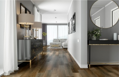 Кварцевый ламинат Fargo Classic 61W921 Дуб Прага 2,196м2\уп.