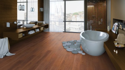 Ламинат Tarkett Woodstock Family Oak Sherwood Tobacco 1292×194×8мм без фаски