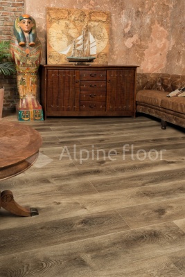 Кварц виниловая плитка Alpine floor Premium XL ECO 7-9 Дуб Коричневый 2,195 м1\уп.