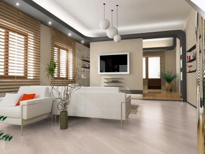 Ламинат Kronotex Exquisit D2873 Дуб Вейвлесс белый с фаской 2,131 м2\уп.