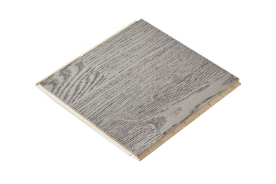 Паркетная доска Karelia Oak Concrete Grey 3S, трехполосная, 14х188х2266, 3,41м2 уп.,  без фаски, селекция Rustic Паркетная доска Karelia Oak Concrete Grey 3S, трехполосная, 14х188х2266, 3,41м2 уп.,  без фаски, селекция Rustic
