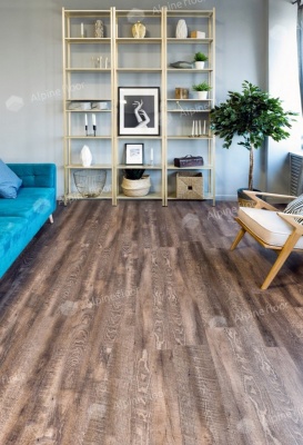 Кварц виниловая плитка Alpine floor Easy Line ECO 3-7 Дуб Миндаль 2,245м2\уп.