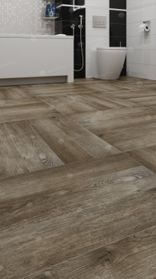 Кварц виниловая плитка Alpine floor Expressive Parquet ECO 10-6 Американское Ранчо 1,48 м4\уп.