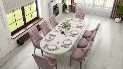 Кварц виниловая плитка Alpine floor Premium XL ECO 7-17 Дуб Слоновая кость 1,786 м7\уп.