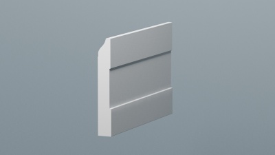 Плинтус дюрополимерный FARGO 507 А (83*12*2000мм)