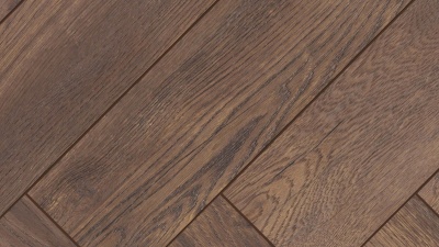 Ламинат Kronotex Herringbone 4766 A/B Дуб Петерсон темный с фаской 1,238 м2\уп.