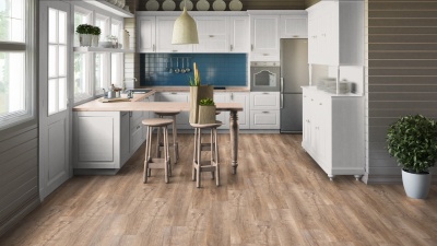 Ламинат Tarkett Estetica Oak Effect light brown 1292×194×9мм с фаской