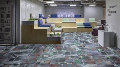 Кварцвиниловая плитка Tarkett Art Vinyl клеевая Lounge Digi Edition Paul DJ 457,2×457,2×3