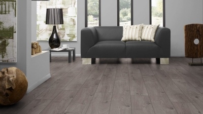 Ламинат Kronotex Mammut D3178 Дуб Эверест серый с фаской 1,387 м2\уп. - изображение 4