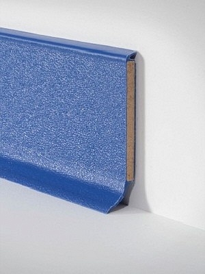 Плинтус Dollken S60 60 мм цвет синий (1155) 2.57 м.п./шт.