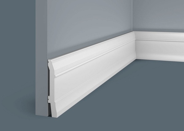 Плинтус PX020, 85х15, 2000мм, Экополимер/14 Плинтус PX020, 85х15, 2000мм, Экополимер/14