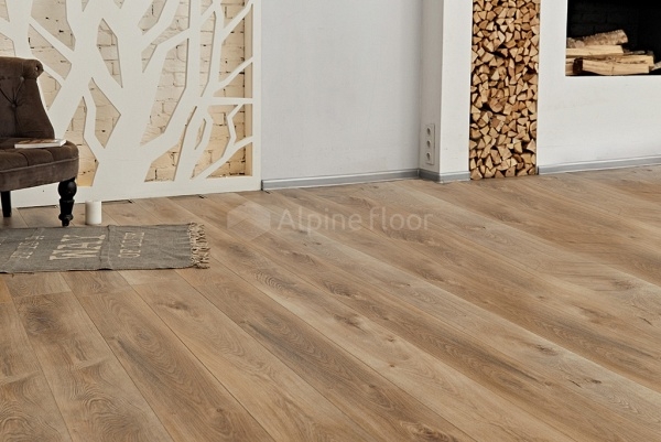 Кварц виниловая плитка Alpine floor Premium XL ECO 7-6 Дуб Природный Изысканный 2,195 м1\уп.