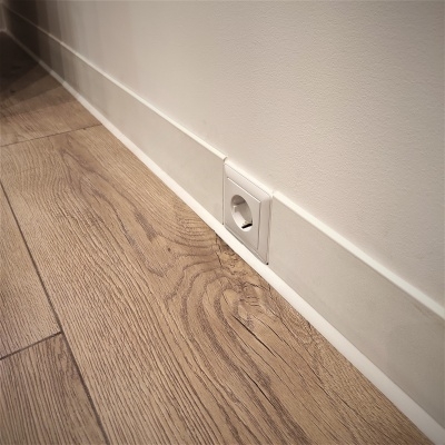 Плинтус Dollken S100 100 мм цвет белый (1013) 2.57 м.п./шт. - изображение 2