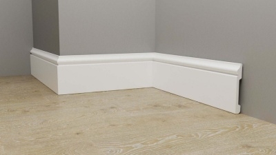 Плинтус дюрополимерный FARGO 506 А (107*13*2000мм) - изображение 1