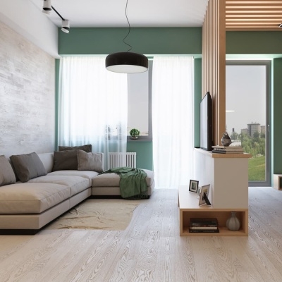 Паркетная доска Polarwood Ash 4 Premium 138 Dover Matt, однополосная, 14х138х2000, 2,2 м2 уп.,  c 4 cторонней микрофаской , селекция Country - изображение 2