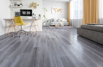 Кварцевый ламинат Fargo Comfort 379-1 Дуб Серый иней 2,196м2\уп. - изображение 2