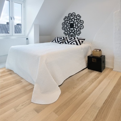 Паркетная доска Karelia Oak 4 Story 138 Brushed New Arctic, однополосная, 14х138х2000, 2,2 м2 уп.,  c 4 cторонней микрофаской, селекция Nature - изображение 2