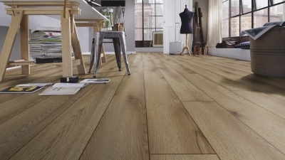 Ламинат Kronotex Mammut D4676 Дуб Маттерхорн бронза с фаской 1,387 м2\уп. - изображение 3